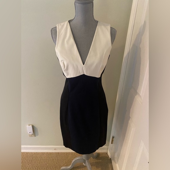 Banana Republic Sloan color-block cutout Sheath Dress NWT - Picture 4 of 8